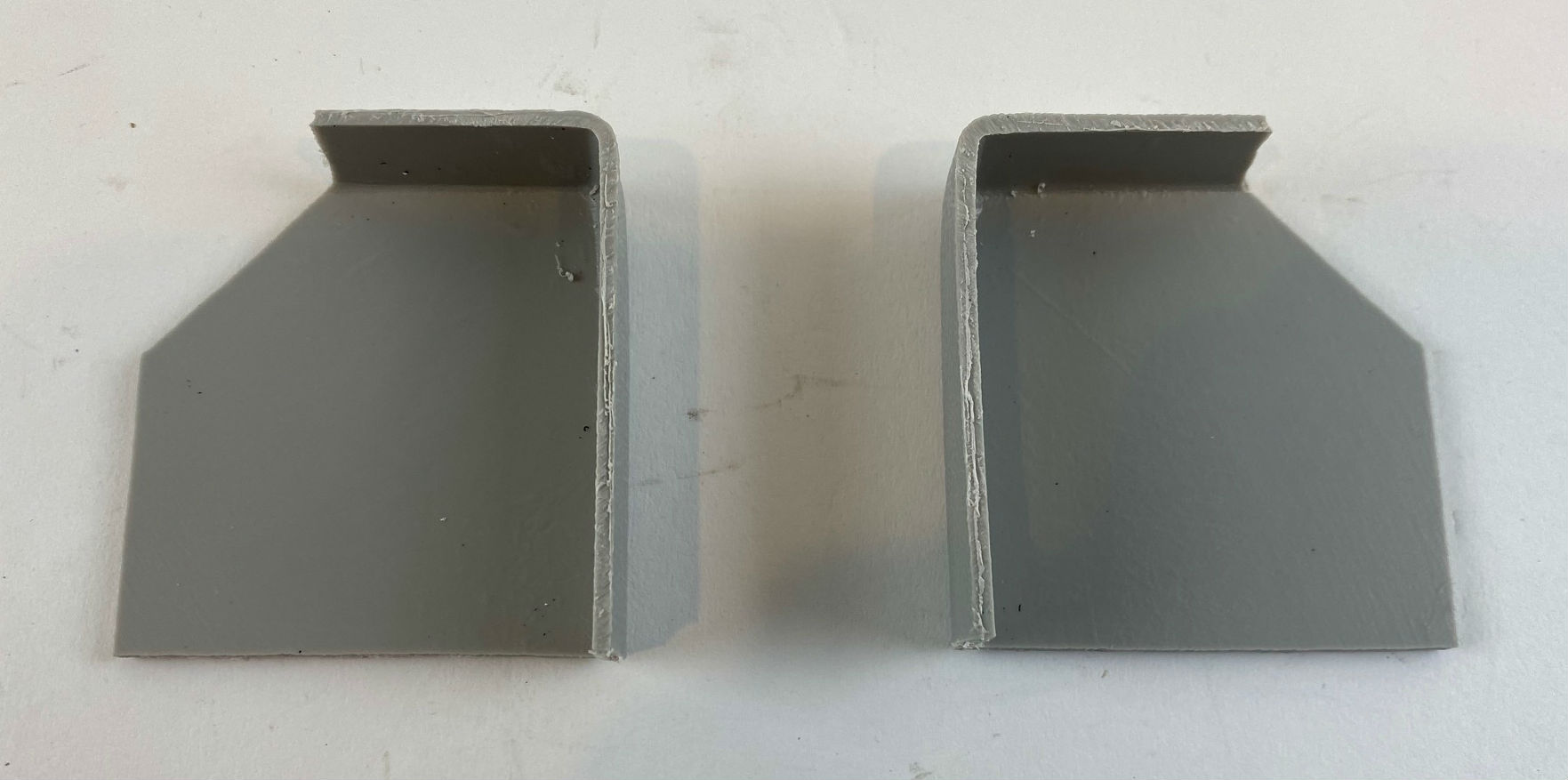 Forest River Gray Plastic Corners for Pop Up Camper Entry Doors